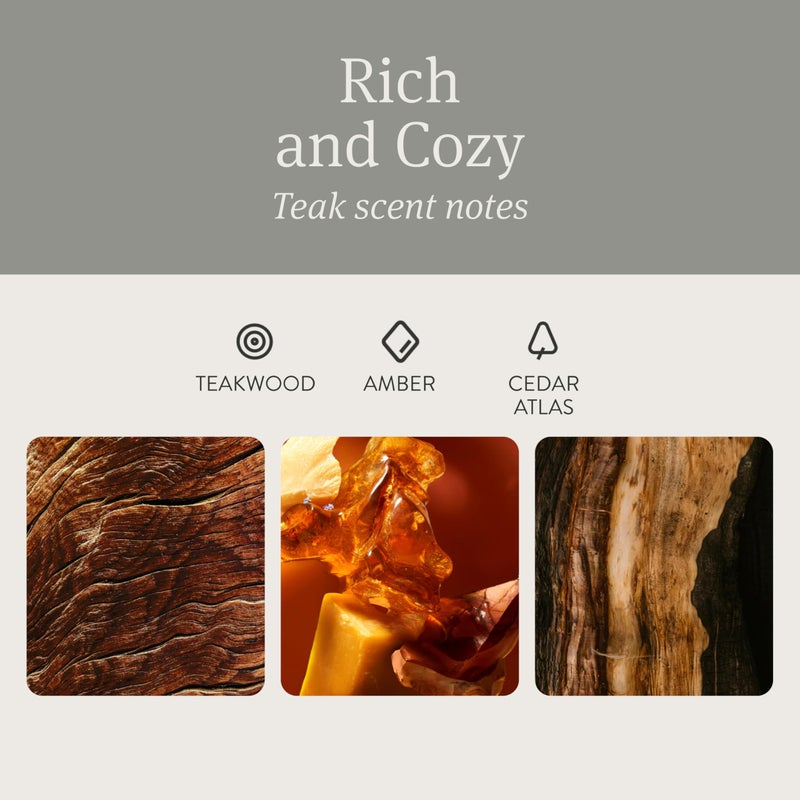 Drift Car Air Freshener - The Original Stone Air Freshener - Car Odor Eliminator - Long Lasting Scent - Metal Clip - Essential Oils - Clean Ingredients - Teak Scent 3 Pack Refill - NO CLIP INCLUDED - Image 4