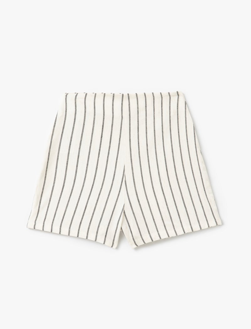 KOTON Linen Mix Skort - Image 2