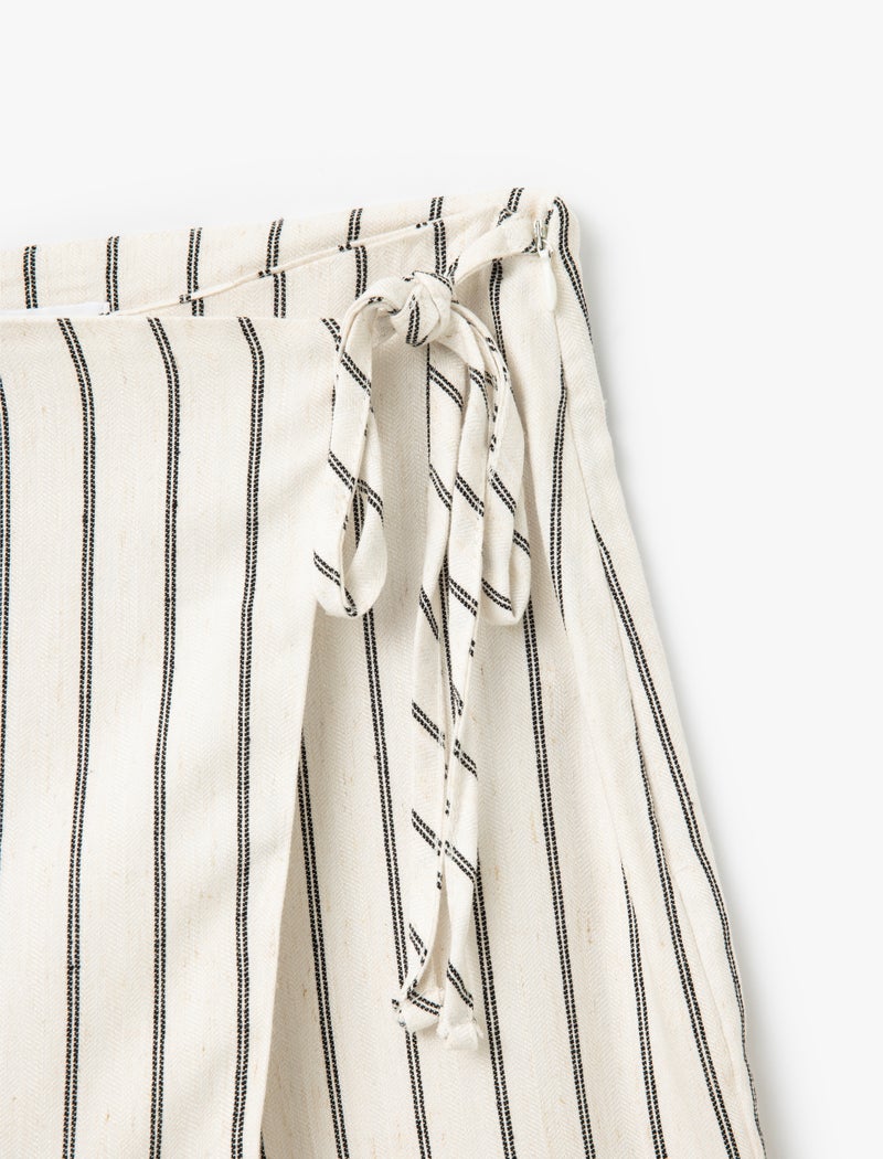 KOTON Linen Mix Skort - Image 3