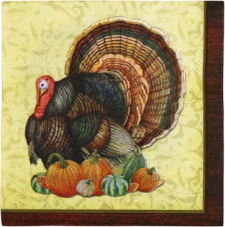 Iconikal Disposable Paper Thanksgiving Party Napkins Harvest Turkey Beverage Cocktail Dessert Size 80Count - pzsku/ZB01E065858E5F87E1BA5Z/45/1747233894/ee51fb86-837e-4143-8ae4-9b190a8433db