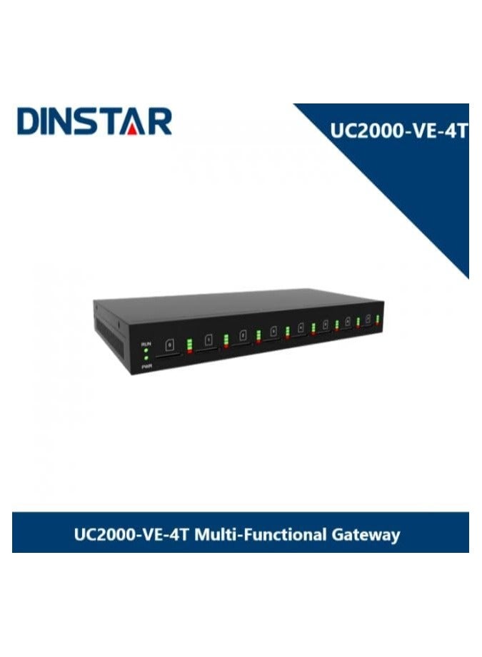 Dinstar UC2000-VE-4T 4 Port 4G LTE GSM Gateway (Only UAE Support) - Image 2