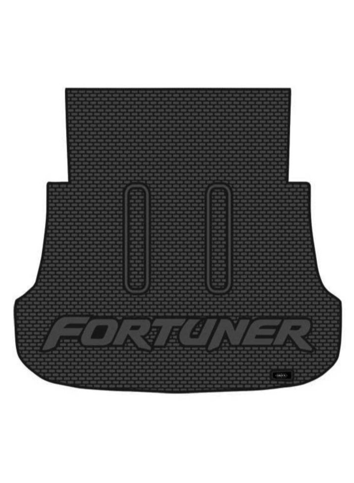  م م ذ ح م ش ﻦﻔﻳرد بطانة سجادة صندوق الأمتعة المطاطية لسيارة فورتشنر GD6 وفتحات المقعد اليسرى - Image 1