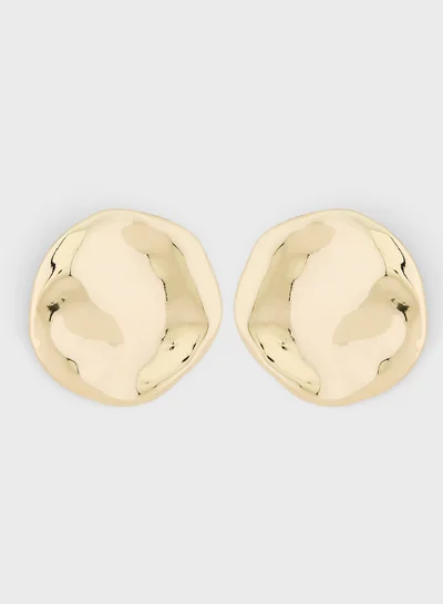ELLA Molten Stud Earrings