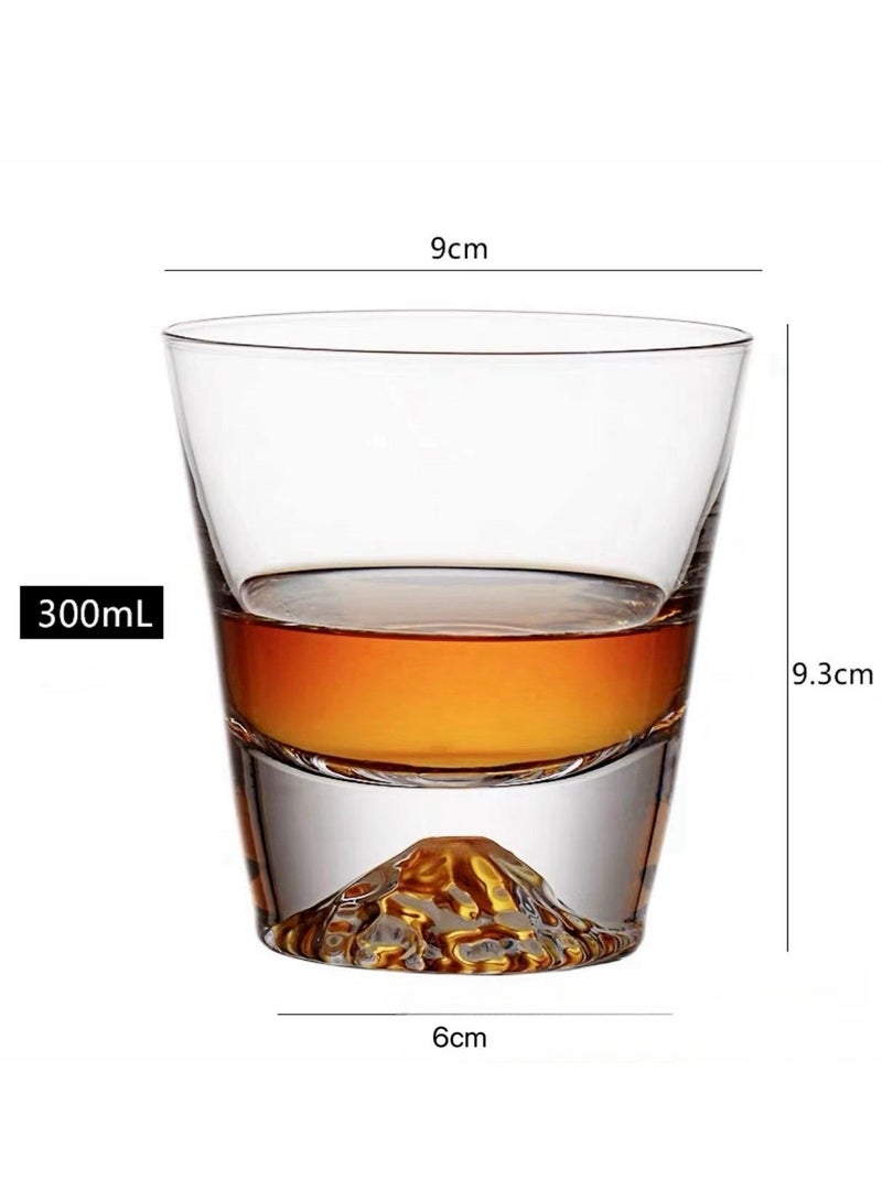 Short glass kit -6 pieces, 300ml (10 ounces) - Durable transparent water cup, juice cup - Image 2