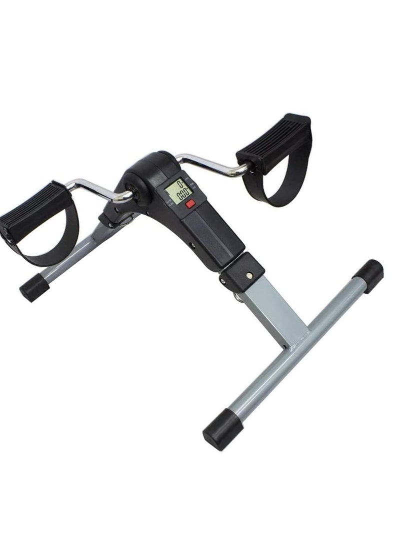 Generic Exercise Bike Pedal Exercise Machine Bicycle Portable Arm Home Pedal Exercise Machine Gym Fitness Training With Lcd Monitor  - Image 1