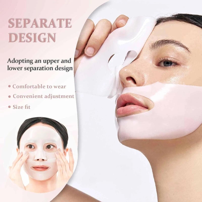 Calyrex Bio Collagen Mask Bio Collagen Mask Overnight Real Deep Collagen Overnight Face for Face Skin Care 3PCS - Image 2