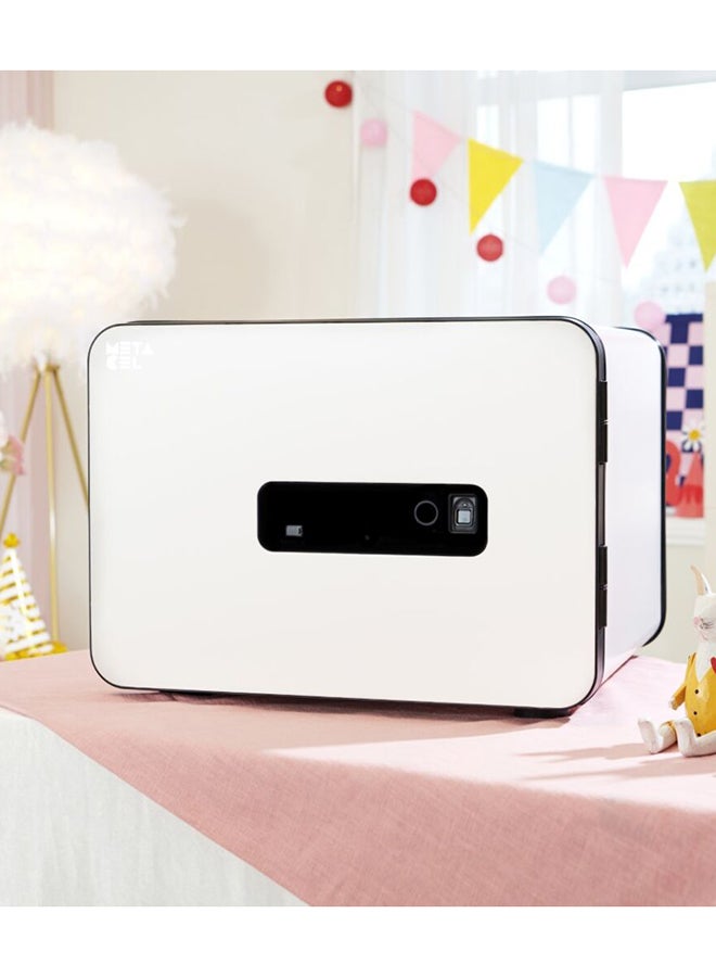 Eagle MC-020PR-Ivory white Fire-Resistant Fingerprint Safe , Digital Lock - Image 1