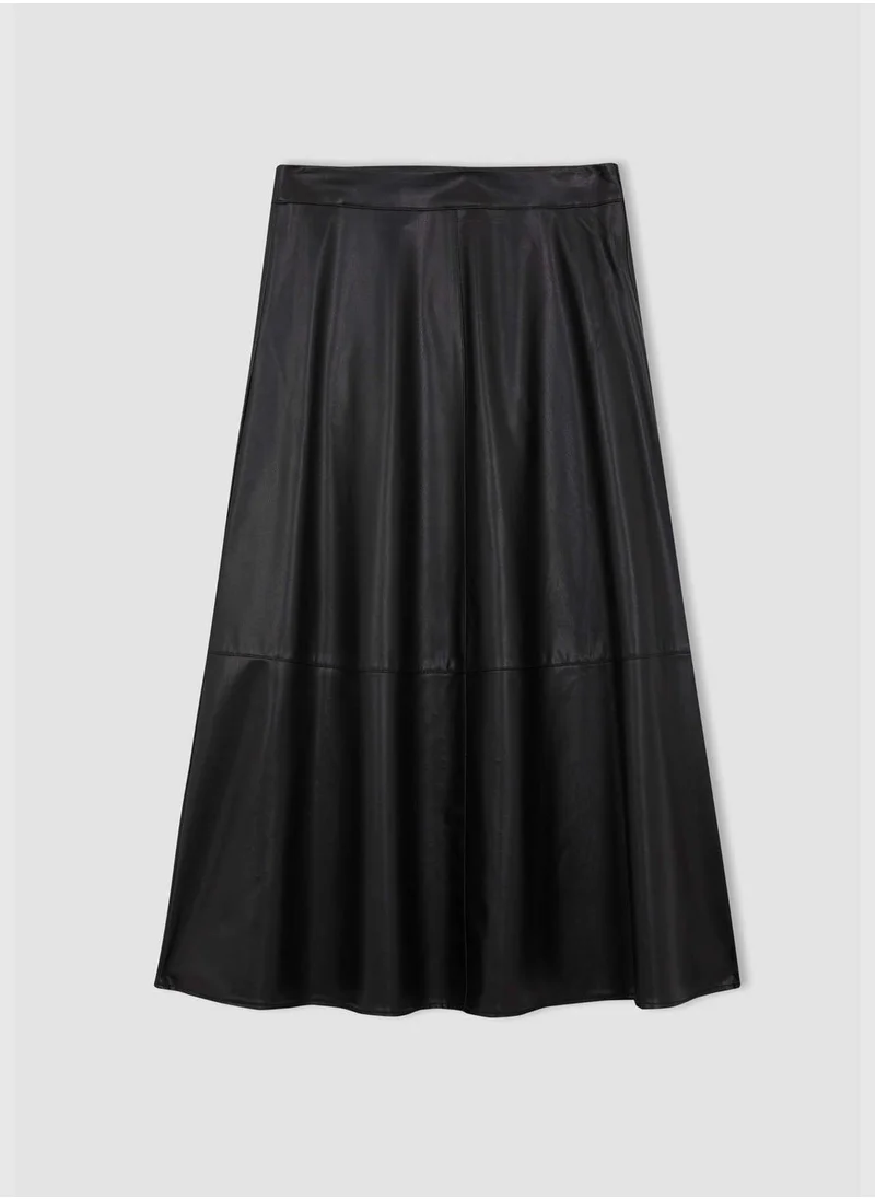 ديفاكتو Woman A Line Woven Skirt