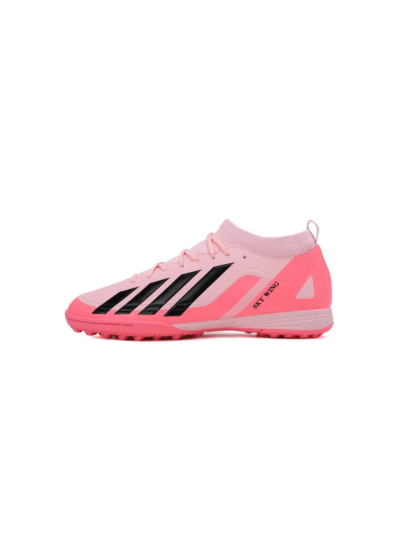 SKY WING Unisex Soccer Cleats Lightweight Lacing System IC/IN Sole Multi-Color face Men And Women Football Shoes with Ankle Support for Beginners to Advanced Players - Image 2