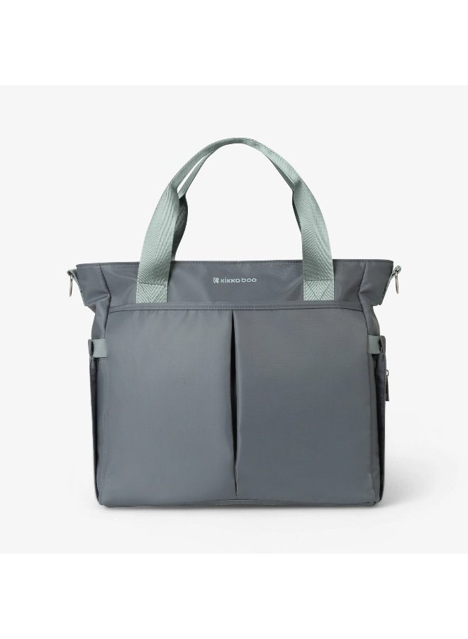 KIKKABOO حقيبة ماما برييل رمادي - Image 1