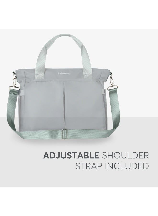 KIKKABOO حقيبة ماما برييل رمادي - Image 4