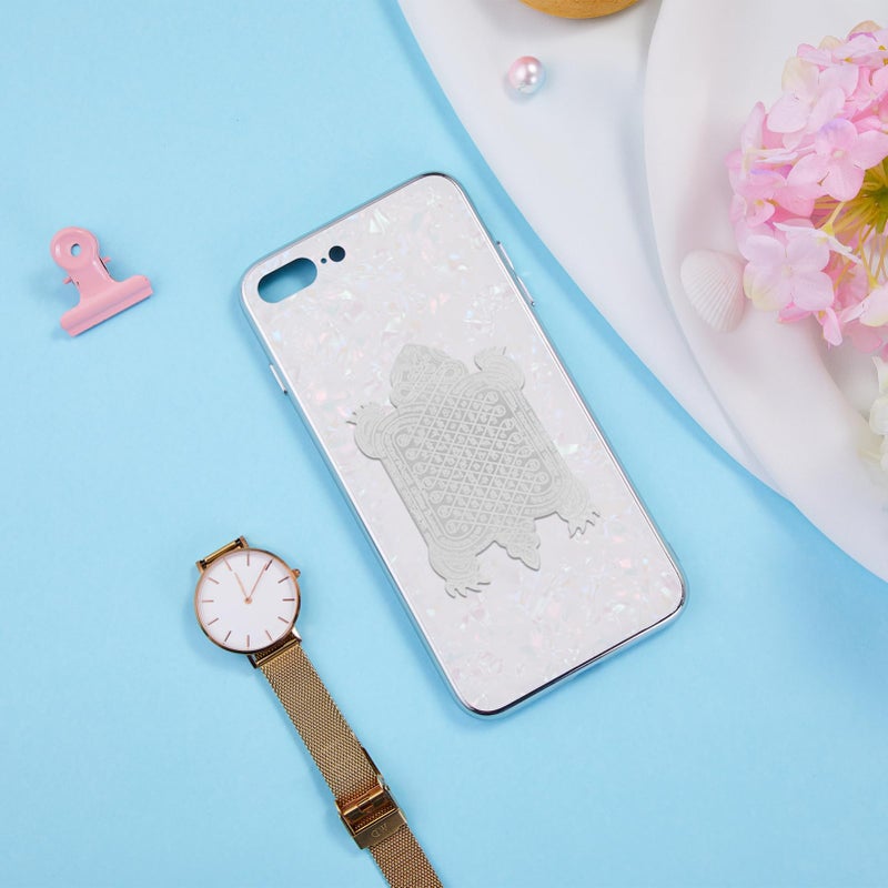 Traditional Chinese Tortoise Motif Phone Case Lucky Charm Accessory Black - Image 3
