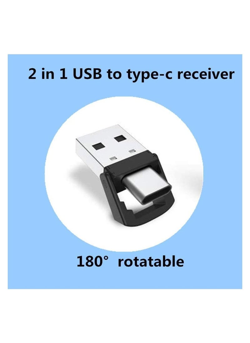 DMG TECH - PPT Slide Clicker, Wireless Presenter Remote, with Hyperlink, Volume Remote Control PowerPoint Office Presentation Clickerk, for Keynote/PPT/Mac/PC/Laptop - Image 1