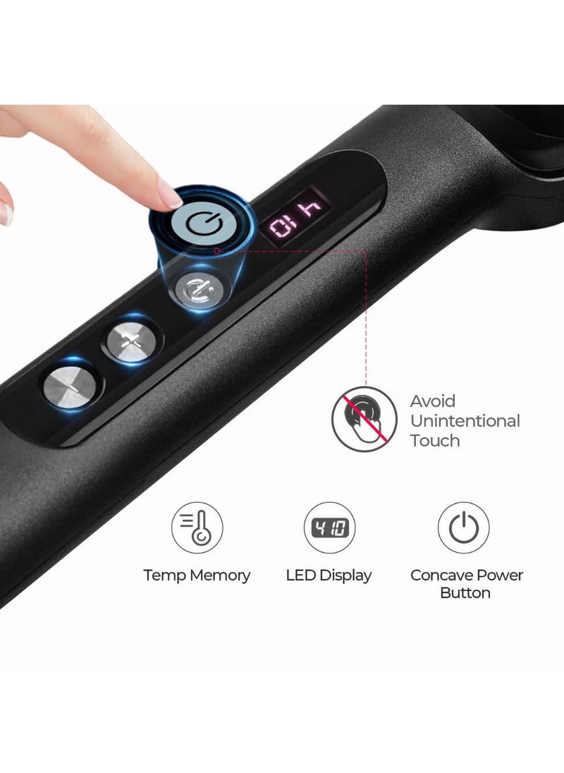 TYMO - TYMO Ring Plus Hair Straightener with Built-in Comb, Black Color - Image 1