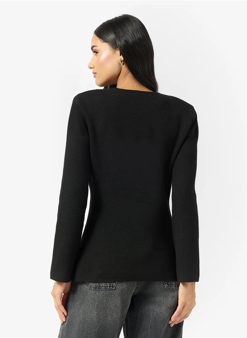 ONLY One Button Detail Cardigan