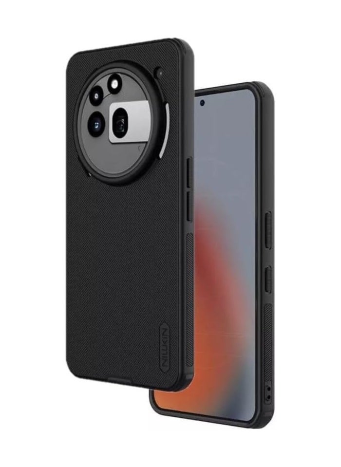Nillkin Nothing Phone 3a Pro Case Super Frosted Shield Pro Matte All-Round Protection Anti-scratch Slim Luxury Hard Back PC+TPU Cover Raised Bezel Camera Protect Cover for Nothing Phone 3A Pro Black  - Image 1