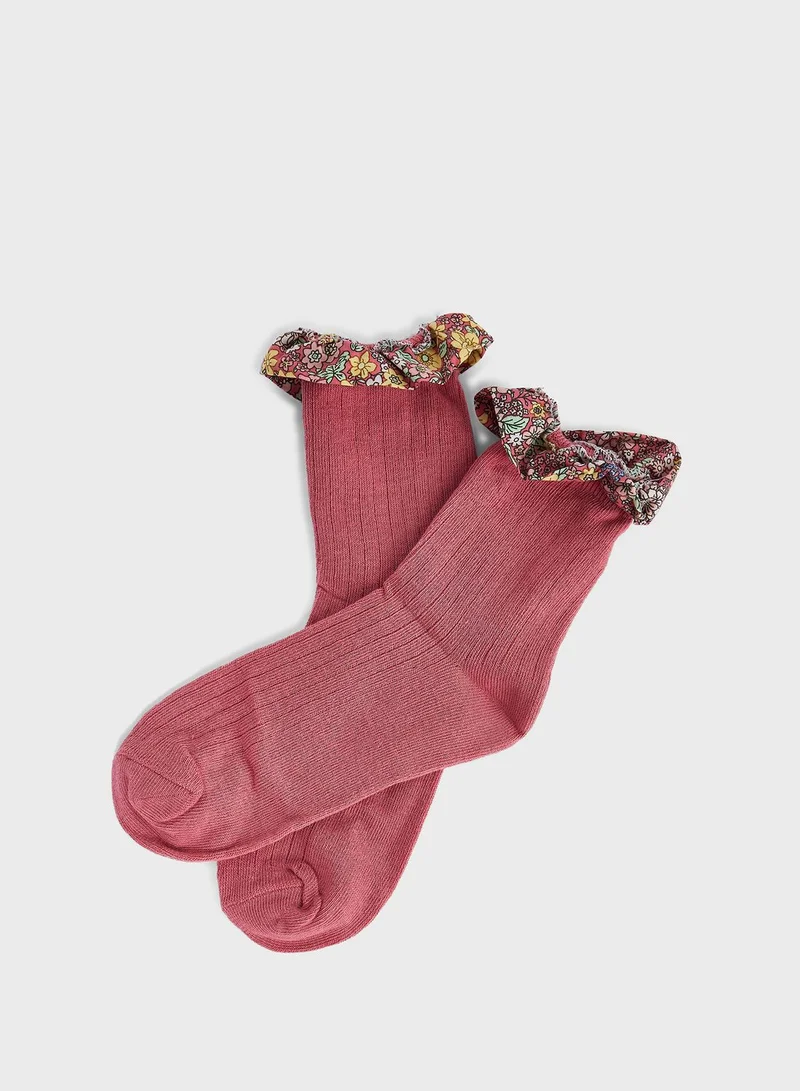 Cotton On Kids 3Pk Crew Cut Socks