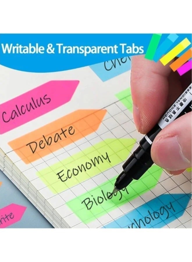 Multi-color sticky notes, writable page markers 100 pieces - Image 4