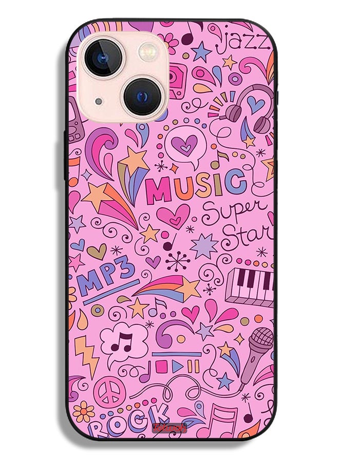 Tolwak Apple iPhone 13 mini Protective Case Music Tags - Image 2