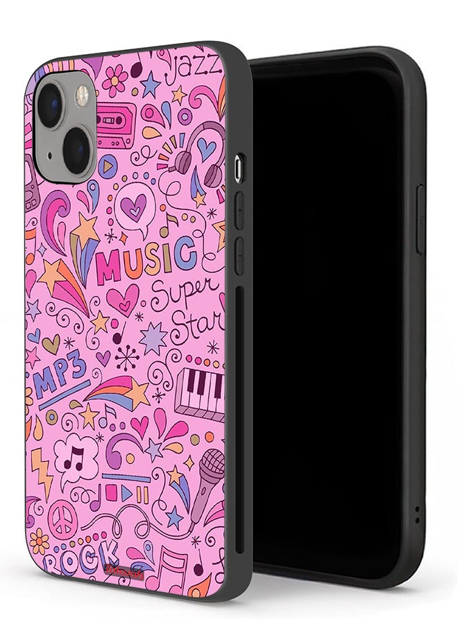 Tolwak Apple iPhone 13 mini Protective Case Music Tags - Image 1