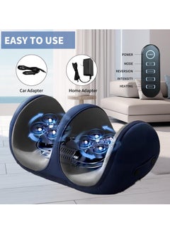 XiuWoo Electric Foot and Leg Massager Shiatsu Foot and Calf Massager with Heat Kneading Rolling for Neuropathy Wellness & Relaxation Calf Leg Arm Massager Promotes Blood Circulation  - Image 2