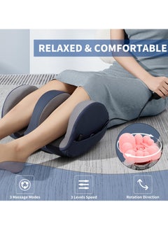 XiuWoo Electric Foot and Leg Massager Shiatsu Foot and Calf Massager with Heat Kneading Rolling for Neuropathy Wellness & Relaxation Calf Leg Arm Massager Promotes Blood Circulation  - Image 4