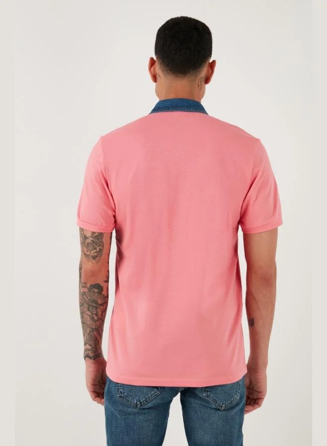 Buratti  Buratti 100% Cotton Buttoned Regular Fit Polo Collar T Shirt Men's POLO COLLAR T SHIRT 5902134 for Men | Best Price UAE