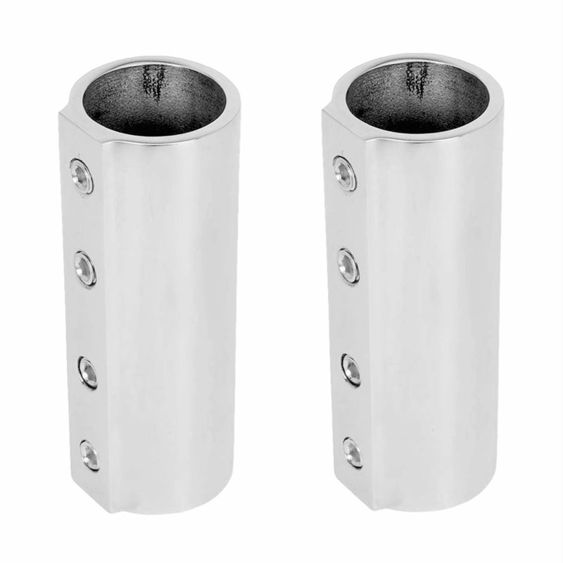HAIWEN Marine Straight Pipe Fitting Connectors Stainless Steel 316 Cast Coupling Tube Pipe Connector Boat Hardware2Pack 22mm 78 - Image 2