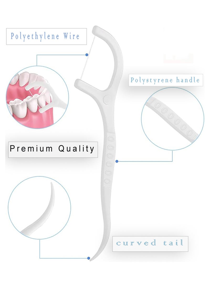 دادا 5 عبوات من خيط تنظيف الأسنان دادا، خيط تنظيف الأسنان، منظف اللثة، خيط تنظيف الأسنان بالنعناع، ​​أساسيات الأسنان، مزيل البلاك، تقليل التجويف، التنظيف العميق، خيط تنظيف الأسنان بتصميم الهلال، 50، عدد - Image 3