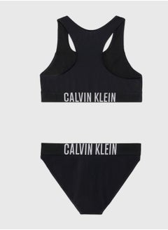 Calvin Klein Jeans Kids Logo Bralette Bikini Set  - Image 2