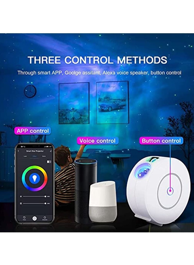 Y&D Smart Star Projector Galaxy Light - RGB LED Laser For Kids Bedroom Playroom Home Center, WiFi(2.4GHz) APP - Image 4