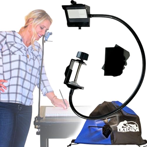 LUCY Flex Drawing Tool with Photo Enlarger Bag by Draw LUCY Camera Lucida Photo Enlarging Accessory for Painting LUCY Drawing Projector for Artists Artistic Aid Drawing Tool for Artists