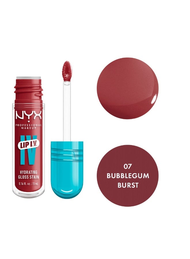 Lip IV Hydrating Gloss Serum 07 Bubblegum Burst 5ML