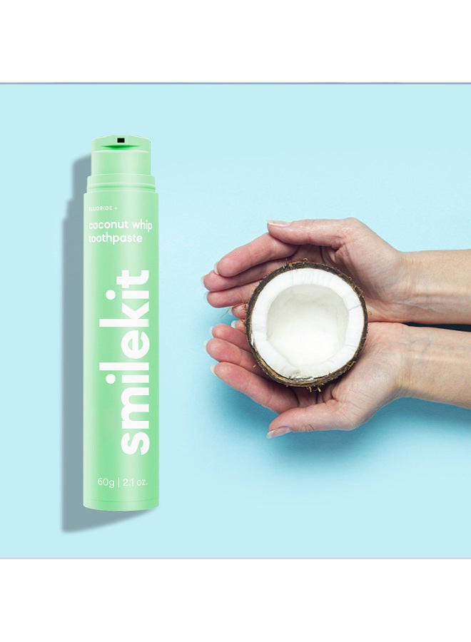 SMILEKIT V34 Teeth Colorizing Essence Whitening Foam Teeth Cleaning Mousse V34 Colour Corrector Small Purple Bottle - Image 1