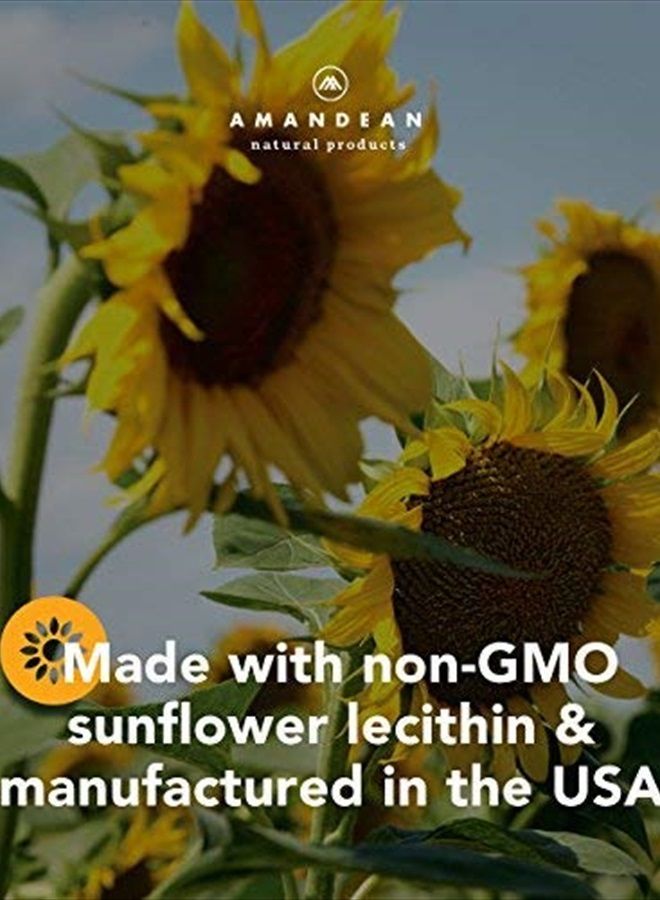 AMANDEAN Liposomal Vitamin C 1000mg. Liquid VIT C Supplement. Immune Support, Skin Health, Collagen Production. Fast Absorbing Antioxidant Delivery. Quali®-C, Soy-Free, Vegan, Non-GMO. - Image 5