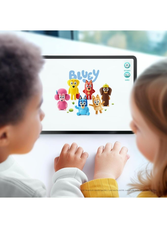 Hey Clay - Coco. Colorful modeling air-dry clay, 5 cans with fun interactive app for kids aged 3+ years. - Image 3