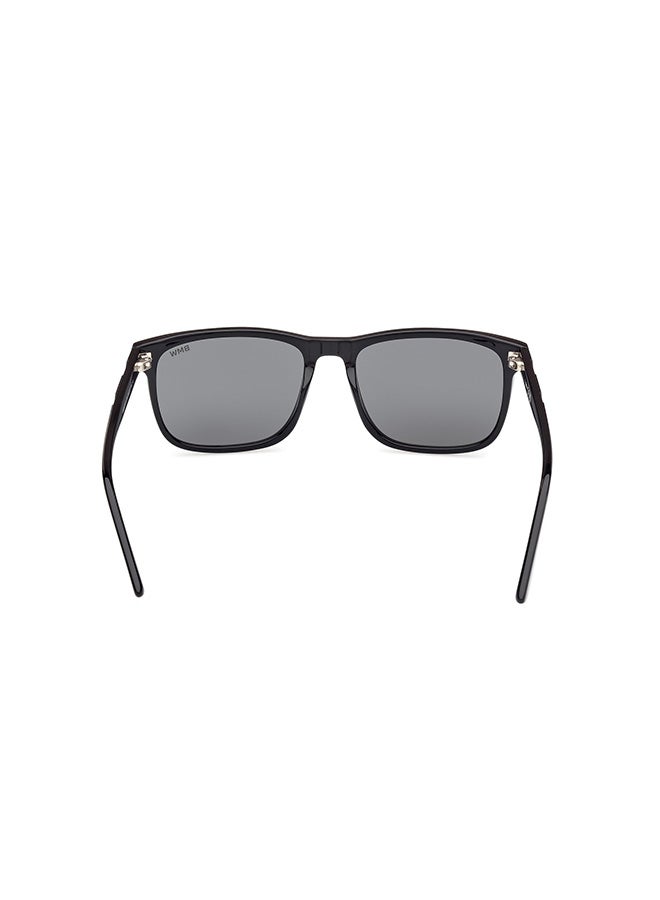 BMW نظارات شمسية للرجال بحماية من الأشعة فوق البنفسجية - BW0053-H01A55 - حجم العدسة: 55 مم - Image 4