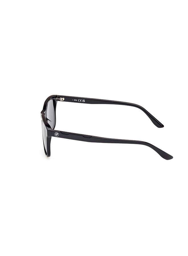 BMW نظارات شمسية للرجال بحماية من الأشعة فوق البنفسجية - BW0053-H01A55 - حجم العدسة: 55 مم - Image 2