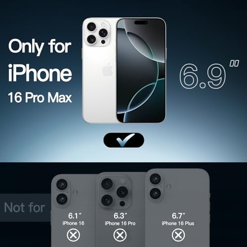 ZedGear for iPhone 16 Pro Max Case Cover Compatible with Magsafe Anti Yellow Silicone Clear Shockproof Scratch Resistant Protective Phone Soft Silicone Slim Cover for iPhone 16 Pro Max (Transparent) - Image 2