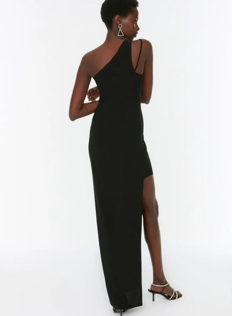trendyol Asymmetrical Slit Dress
