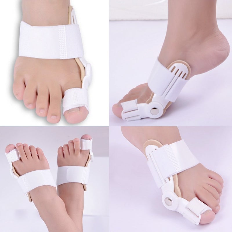 JERN Toe Straightener Bunion Splint Movable, Protection and Correction for Feet Affected By Hallux Valgus,Plastic - Image 2