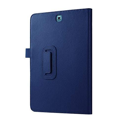 Asng for Samsung Galaxy Tab A 8.0 2015 Case - Slim Folding Cover Case with Auto Wake/Sleep and Stylus Pen Loop for Galaxy Tab A 8.0 Tablet SM-T350 2015 Release (NOT FITS 2017 Tab A 8.0) (Drak Blue) - Image 4