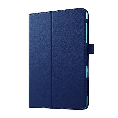 Asng for Samsung Galaxy Tab A 8.0 2015 Case - Slim Folding Cover Case with Auto Wake/Sleep and Stylus Pen Loop for Galaxy Tab A 8.0 Tablet SM-T350 2015 Release (NOT FITS 2017 Tab A 8.0) (Drak Blue) - Image 3