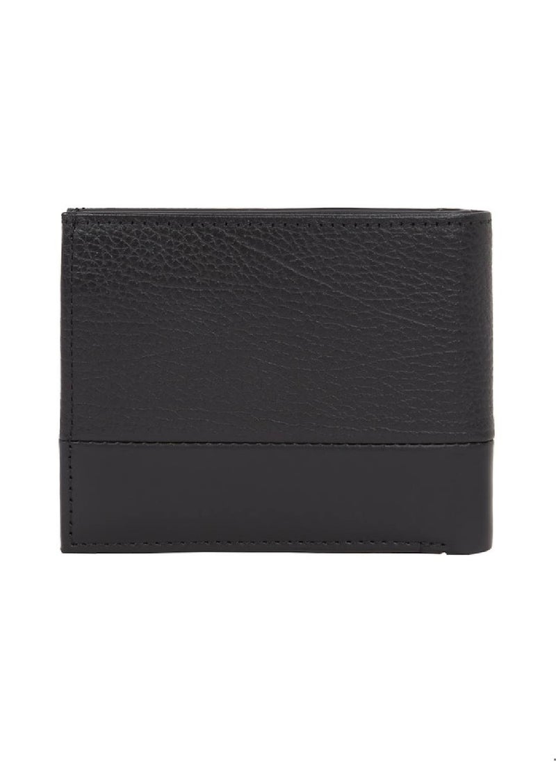 CALVIN KLEIN - Men's Bifold Wallet - Leather, Black - Image 1