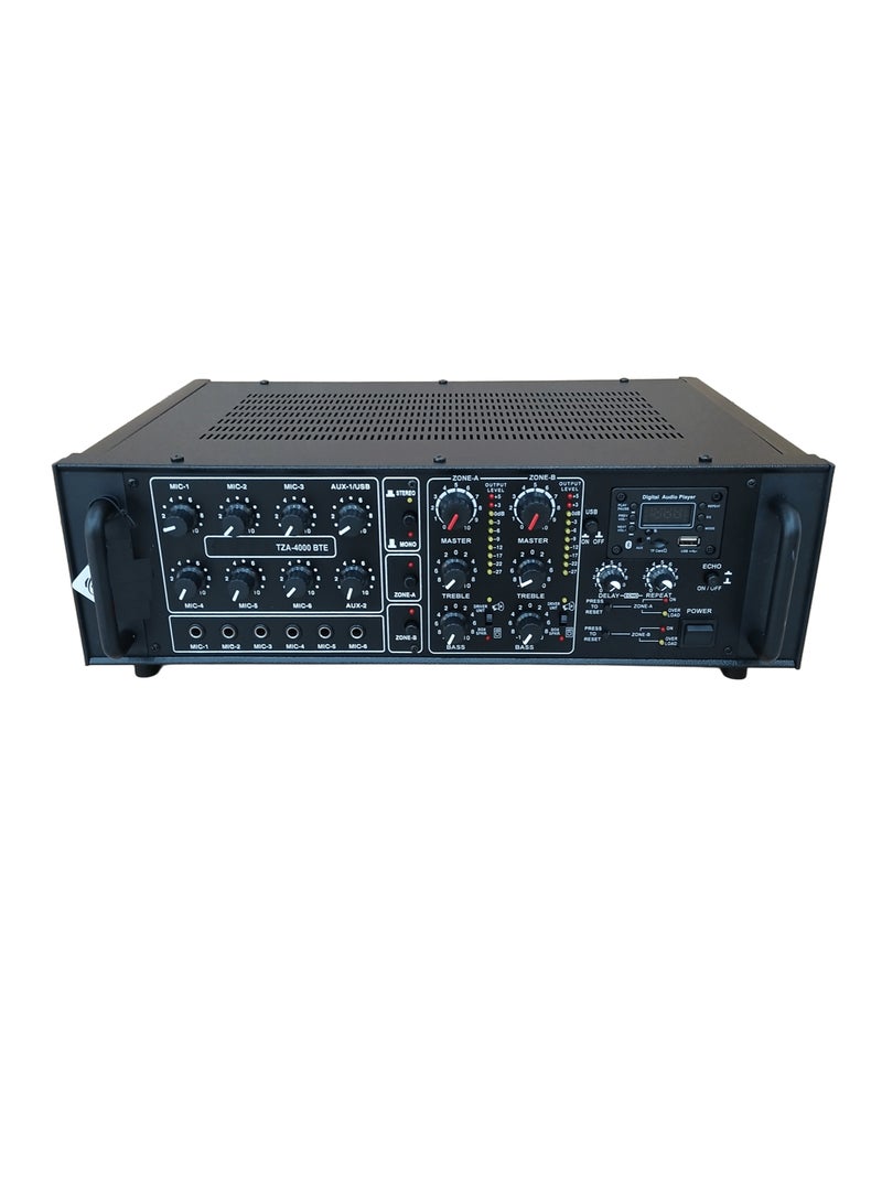 Generic PA Amplifier TZA-4000 BTE (200W + 200RMS at 10% THD) 