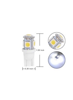 Blueiceauto 194 led bulb T10 168 2825 W5W 175 158 Bulb 5050 5SMD LED Light Car Interior LED Light Bulbs For Map Dome Lamp Courtesy Trunk License Plate Dashboard Parking