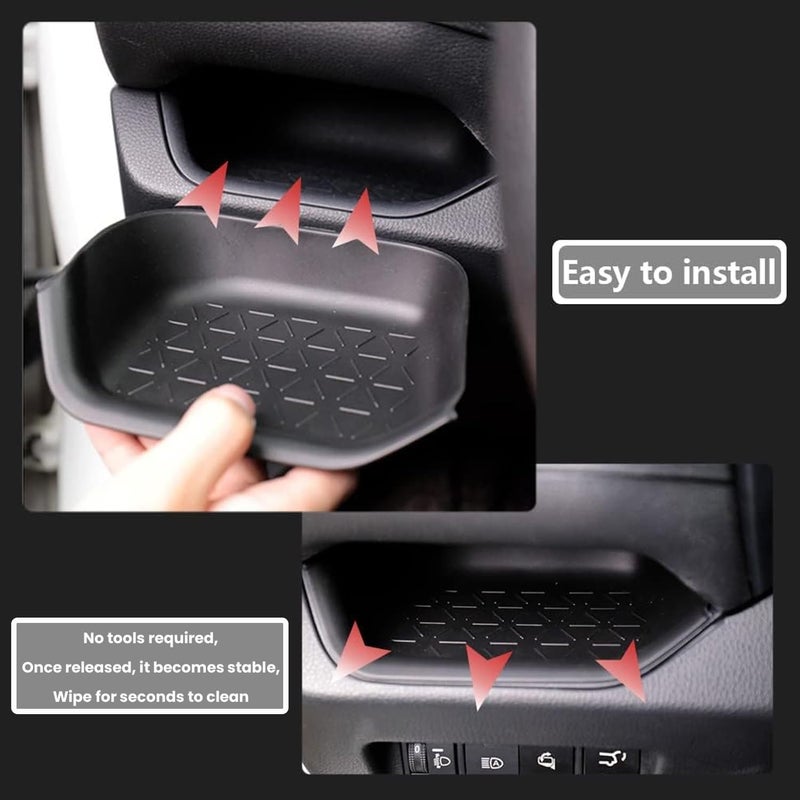 CUCHIYUN RAV4 Driver Storage Box Organizer Tray - Image 5