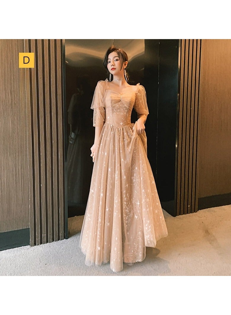 KUYING New Fashionable and Elegant Bridesmaid Dress  - Image 1