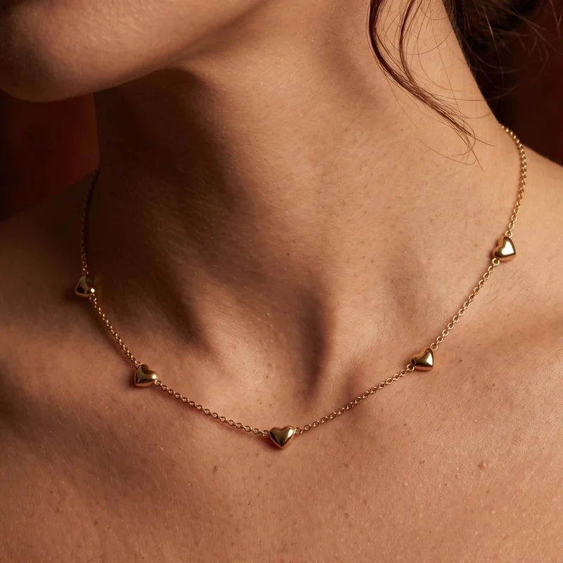 Liu Jo  Liu Jo Aria Gold Necklace - LJ3194 for Women | Best Price UAE