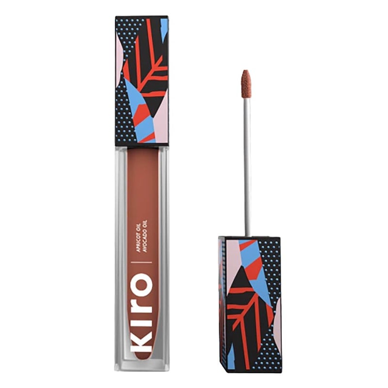 KIRO Non-stop Airy Matte Liquid Lip - Nude Mocha | Transferproof I Waterproof lipstick Long Lasting I Apricot & Avocado Oil | 100% Vegan | 5ml | No Parabens, No Toxins